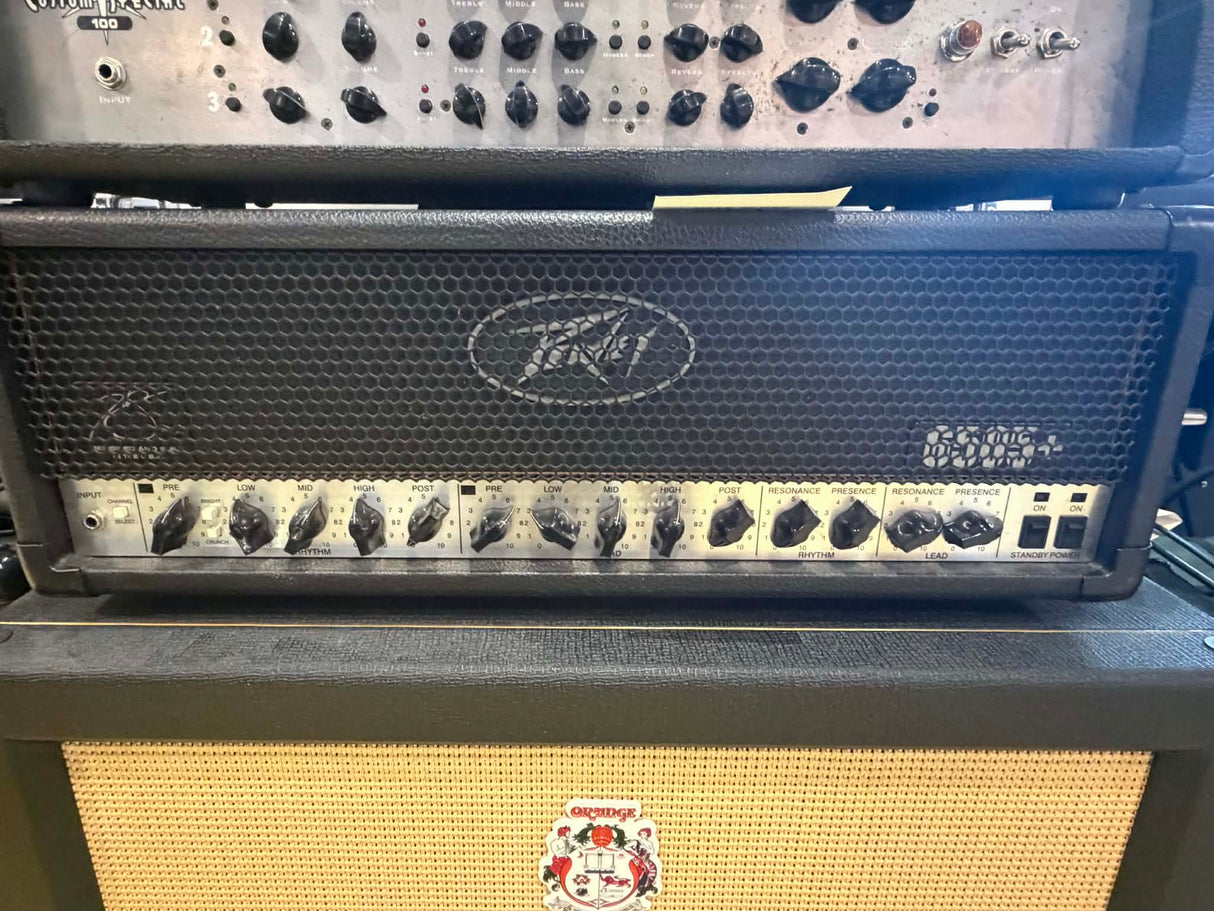 Tête d'ampli guitare Peavey 6505+ d'occasion, 120 watts - Fabriquée aux États-Unis