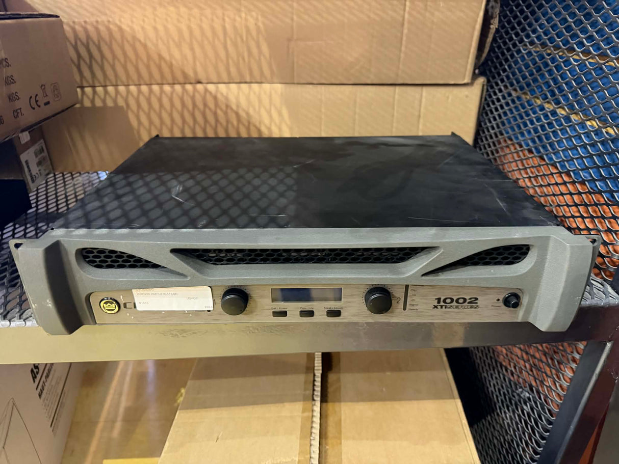 Pre-owned Crown XTi 1002 500-watt 2-channel Power Amplifier