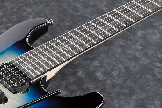 Ibanez - Guitare électrique signature JIVAJR Nita Strauss - Deep Sea Blonde