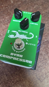 Pre-owned Joyo Technologies Dynamic Compressor Guitar Amp Effect Pedal True Bypass