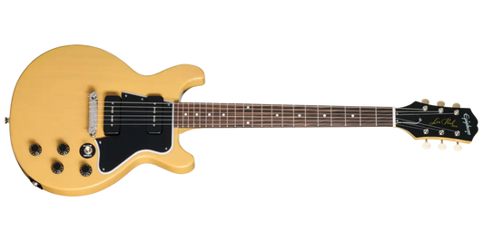 Guitare électrique Epiphone Les Paul Special Double Cut - Jaune TV EILSDTYNH