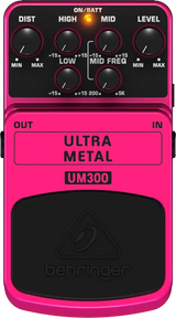 Pre-owned Behringer Ultra Metal Distortion Effects Pedal