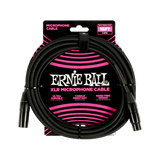 Ernie Ball - 15 Braided XLR Mic Cable - Black