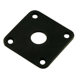Plaque jack carrée WD Music pour Gibson Les Paul - Noire