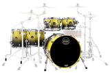 Mapex - Pack de 5 fûts Saturn Renew (22, 10, 12, 14, 16) - Sulfur Fade