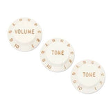 Fender - Stratocaster Knobs - Parchment (Set of 3)