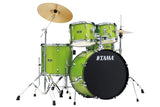 Tama - Stagestar 5-Piece Complete Drum Kit (22,10,12,16,SD) - Lime Green Sparkle