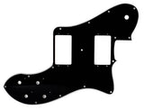 Plaque de protection Fender - Telecaster Deluxe 72 - 3 plis, fixation 14 trous - Noire