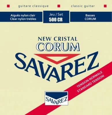 Savarez - Jeu de cordes pour guitare classique Cristal Corum - Tension normale