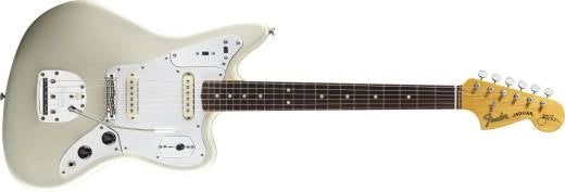 Fender - Johnny Marr Jaguar - Touche en palissandre, blanc olympique