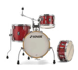 Sonor - AQX Jungle Kit de 4 fûts (16, 10, 13, SD) - Rouge Lune Pailleté