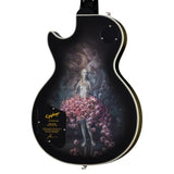 Epiphone - Adam Jones Les Paul Custom Art Collection: Julie Heffernans Study for Self Portrait with Rose Skirt and a Mouse - Antique Silverburst