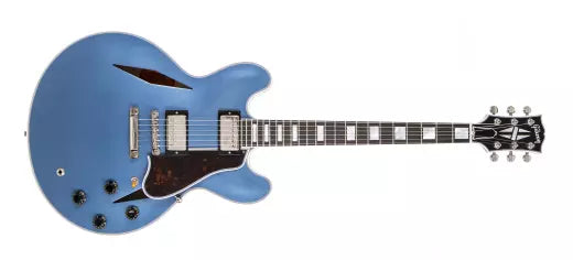 Gibson Custom Shop - Guitare électrique ES-335 de 1959 avec ouïes en F en diamant - Pelham Blue VOS