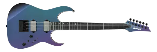 Ibanez - Guitare électrique RG5121ET RG Prestige avec étui - Polar Lights Flat