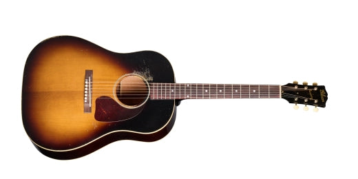 Gibson - Guitare acoustique lourde Banner J-45 de 1942 avec étui - Vintage Sunburst