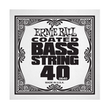 Corde simple pour basse électrique Ernie Ball .040, filée nickel, avec revêtement