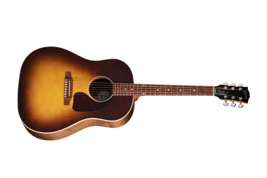 Gibson - Guitare acoustique/électrique J-45 Studio en noyer avec étui rigide - Walnut Burst