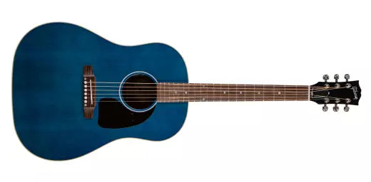 Gibson - Guitare acoustique/électrique standard J-45 avec étui rigide - Bluebonnet
