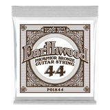 Corde simple pour guitare acoustique Earthwood en bronze phosphoreux Ernie Ball - .044