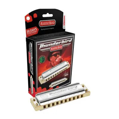 Hohner - Marine Band Thunderbird Diatonic Harmonica - Low D