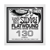 Corde simple pour basse électrique Ernie Ball .130 Slinky Flatwound