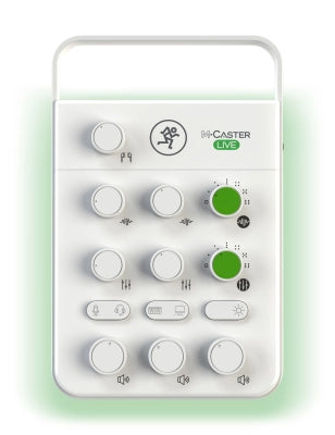 Mackie - M-Caster Live - Portable Live Streaming Mixer - White