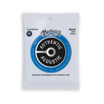 Martin - Authentic Acoustic SP 80/20 Bronze - Cordes Bluegrass 12-56