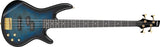 Ibanez - Basse électrique 4 cordes Gio SR - Transparent Marine Burst