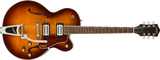 Guitares Gretsch - Guitare creuse Streamliner G2420T avec Bigsby, touche en laurier, micros BroadTron BT-3S - Robusto Burst