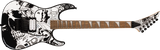 Jackson Guitars - Guitare électrique Dinky DK1 H série X avec touche en laurier - Skull Kaos
