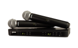 Shure - BLX288/SM58 Dual-Transmitter Handheld Wireless System (H10: 542-572 MHz)