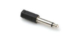 Hosa - Stereo 3.5 mm (F) TRS to Mono 1/4 TS (M)