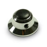 WD Music - Q-Parts Knobs with Ebony Inlay - UFO Chrome