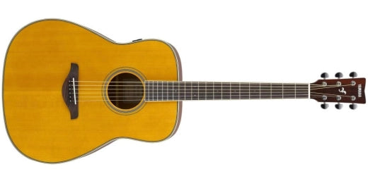 Yamaha - Guitare transacoustique FG avec table en épicéa massif - Teinte vintage