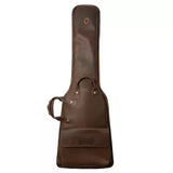 Étui de basse en cuir Levys - Série Solera - Marron