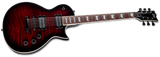ESP Guitars - Guitare électrique LTD EC-256QM en érable matelassé - See Thru Black Cherry Sunburst