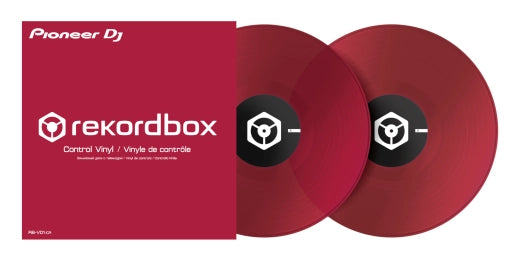 Pioneer DJ - Vinyle de contrôle rekordbox RB-VD1 (paire) - Rouge