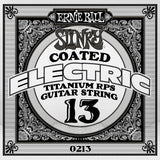 Corde simple pour guitare électrique Ernie Ball Slinky Titanium Plain .013