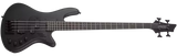 Schecter - Stiletto-4 Stealth Pro Electric Bass - Satin Black