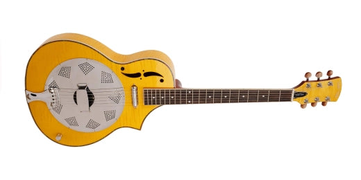 Gold Tone - Mojo Round-Neck Resonator Guitar with Pickup and Case