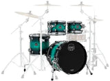 Mapex - Pack de 4 fûts Saturn VI Fusion (20, 10, 12, 14") - Bleu sarcelle marin