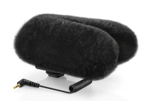 Sennheiser - Bonnette anti-vent en fourrure pour microphone canon stéréo MKE 440