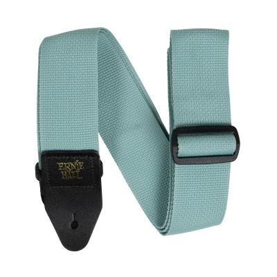 Sangle de guitare Ernie Ball en polypropylène - Vert marée