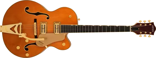 Guitares Gretsch - Guitare simple corps creux Nashville Synchromatic avec Bigsby, touche en ébène - Teinte orange années 50