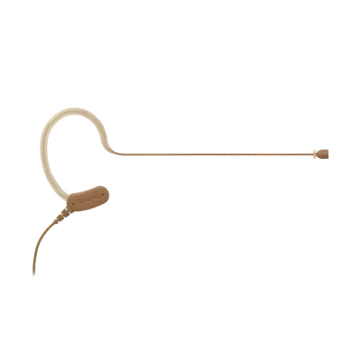 Shure - MX153 Microflex Omni Earset Microphone - Cocoa
