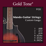 Pack de cordes Gold Tone - Mando-Guitar Custom Gauge