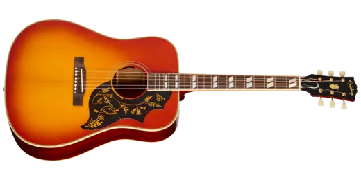 Epiphone - Guitare acoustique/électrique Hummingbird Reissue 1960 avec étui rigide - Heritage Cherry Sunburst