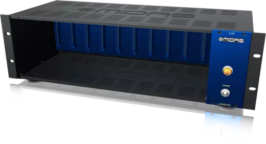 Midas - LEGEND L10 500 Series Rackmount Chassis for 10 Modules with Advanced Audio Routing
