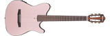 Ibanez - FRH10N Nylon String Acoustic/Electric Guitar - Rose Gold Metallic Flat