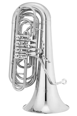 Jupiter - JTU1140 BBb 3/4 Size Tuba - Silver-Plated